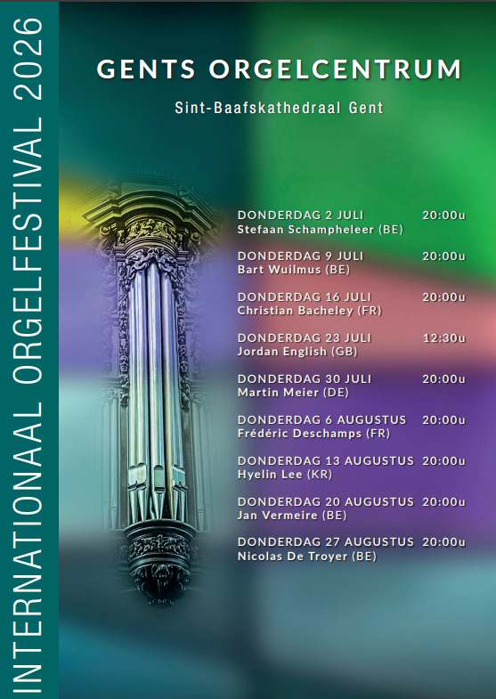 Orgelconcerten zomer 2026