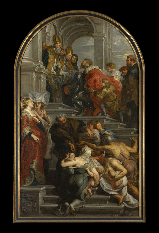 Peter Paul Rubens, bekering van Sint-Bavo<br/>Bron: Sint-Baafskathedraal Gent, www.artinflanders.be, een initiatief van meemoo, foto Hugo Maertens